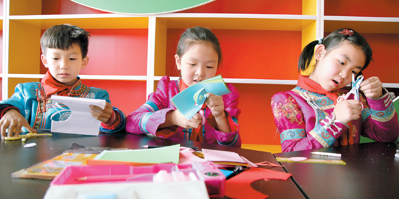环球雅思学员学习场景
